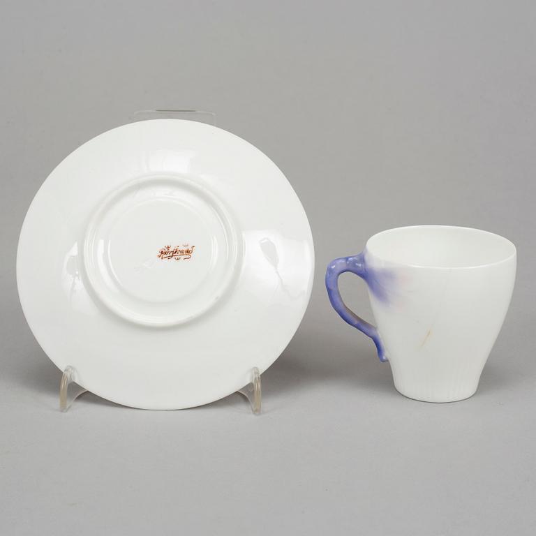 Alf Wallander, a 'Trollsländan' part service, nine pieces,  Rörstrand, Jugend.