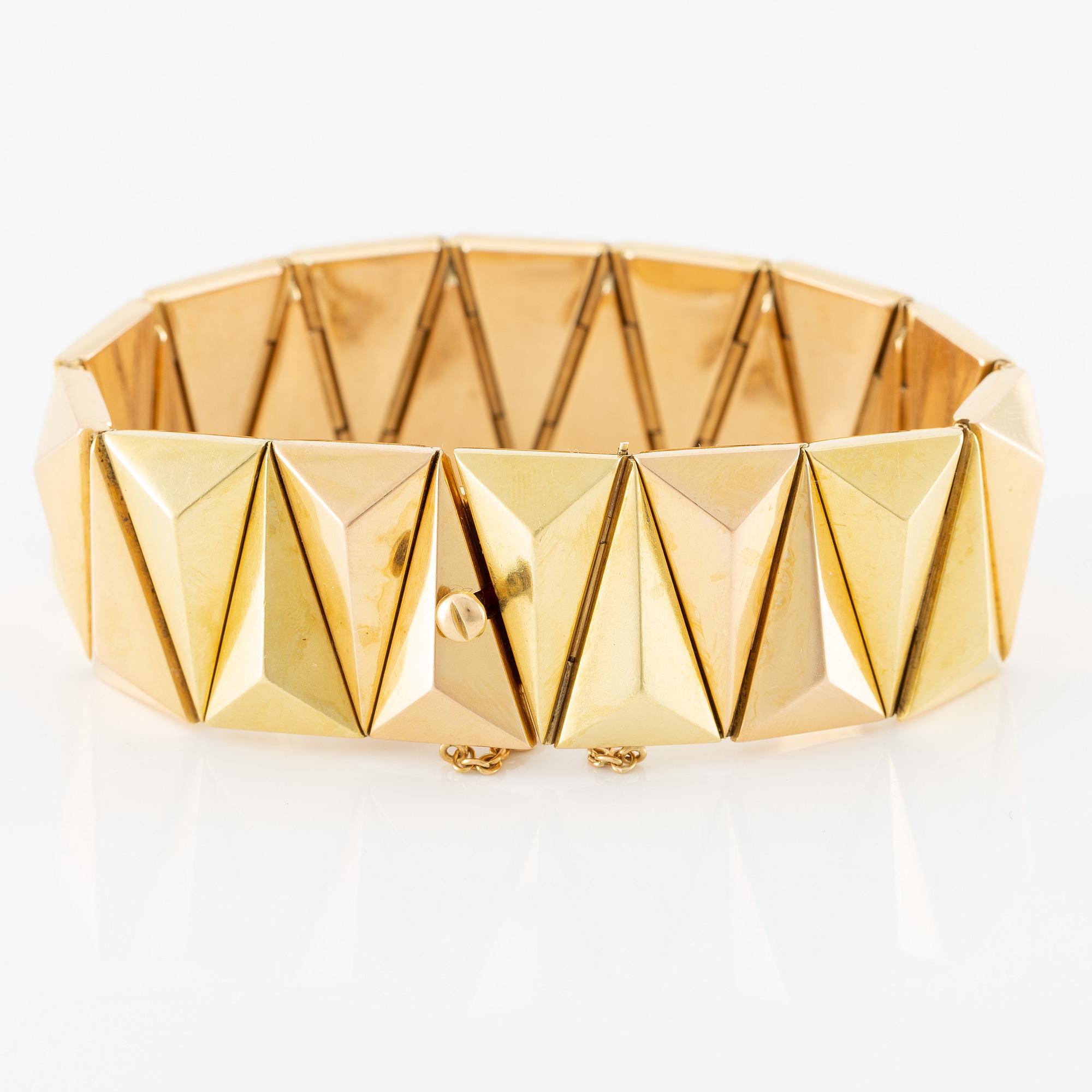 Bracelet 18K gold. Portugal.