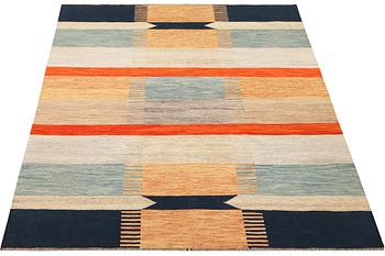 An Afghan Kelim carpet, c. 235 x 177 cm.