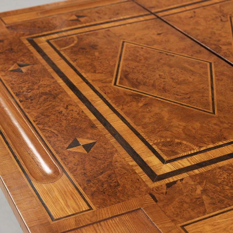 A Swedish Rococo games table.