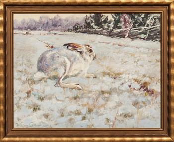 WILLIAM GISLANDER, olja på pannå, signerad och daterad 1936.