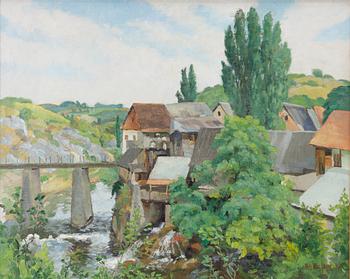 Fritz Kärfve, "Slunj, Jugoslavien".