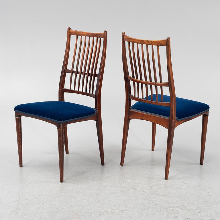 Svante Skogh, matgrupp, 9 delar, "Cortina", Seffle Möbelfabrik, Säffle, 1950/60-tal.