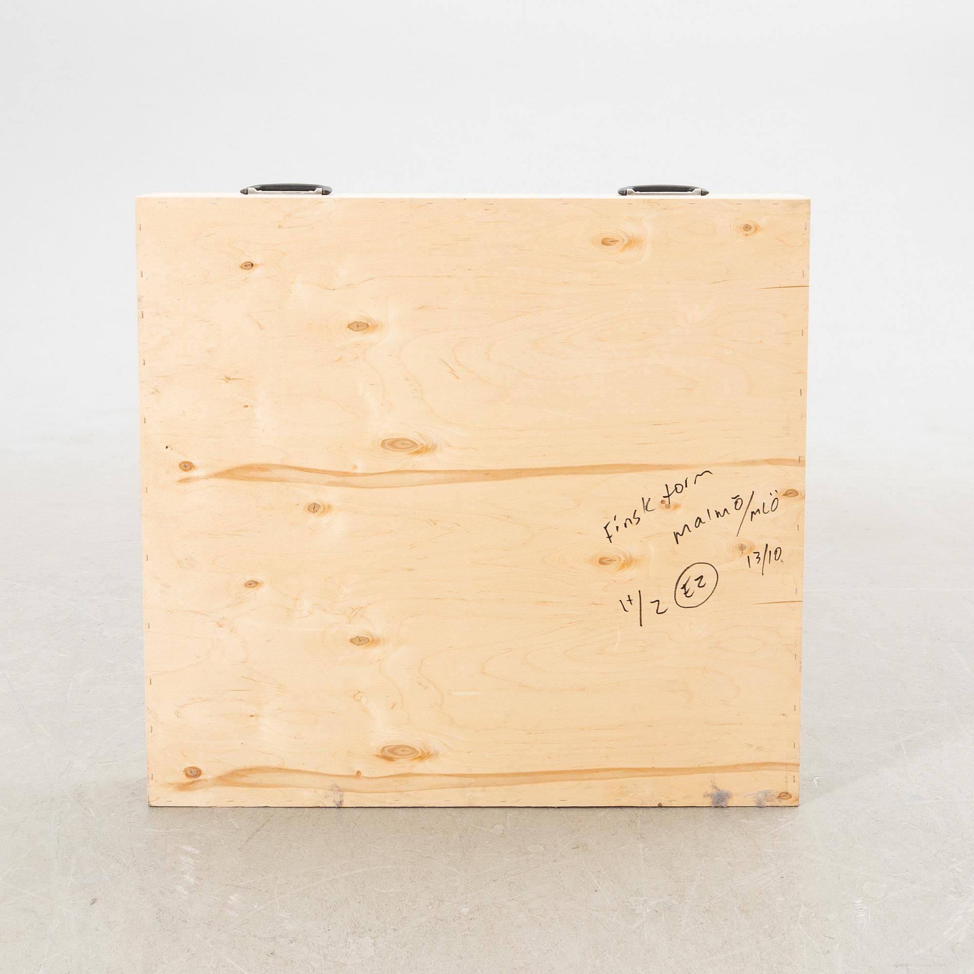 Alvar Aalto, relief, "Exprimental wood relief" anniversary edition Artek nr 65/80.