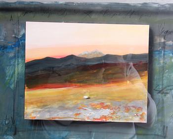 WARING, JÖRGEN. Blandteknik, sign.