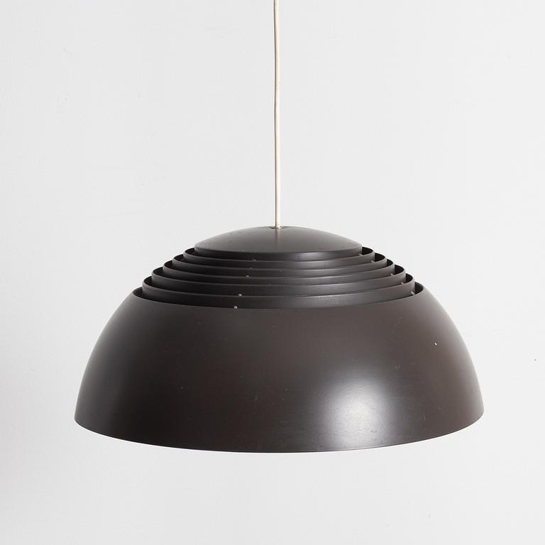 Arne Jacobsen, an 'AJ Royal Pendant' ceiling lamp, Louis Poulsen, Denmark.