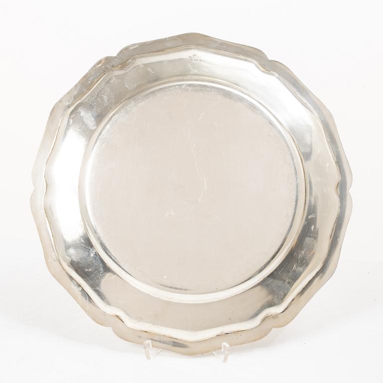 Fat, 2 st, silver, Stockholm, 1916-46.
