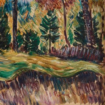 Arthur Percy, "Höstlig park".