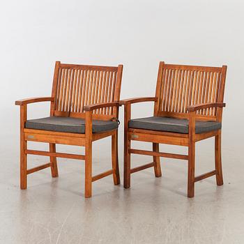 A pair of Danish Trip Trap armchairs.