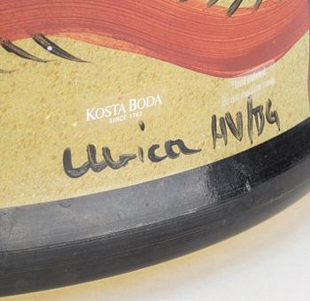 ULRICA HYDMAN-VALLIEN, SKÅL, glas, Kosta Boda.