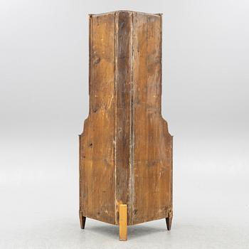Corner cabinet. Folk art. 19th century.