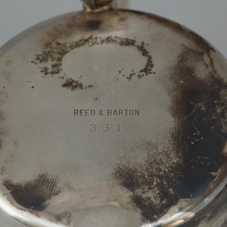 A PAIR OF SILVER PLATE CANDLE EPERGNE CENTREPIECES,  Reed & Barton, first half of the 20th century, USA.