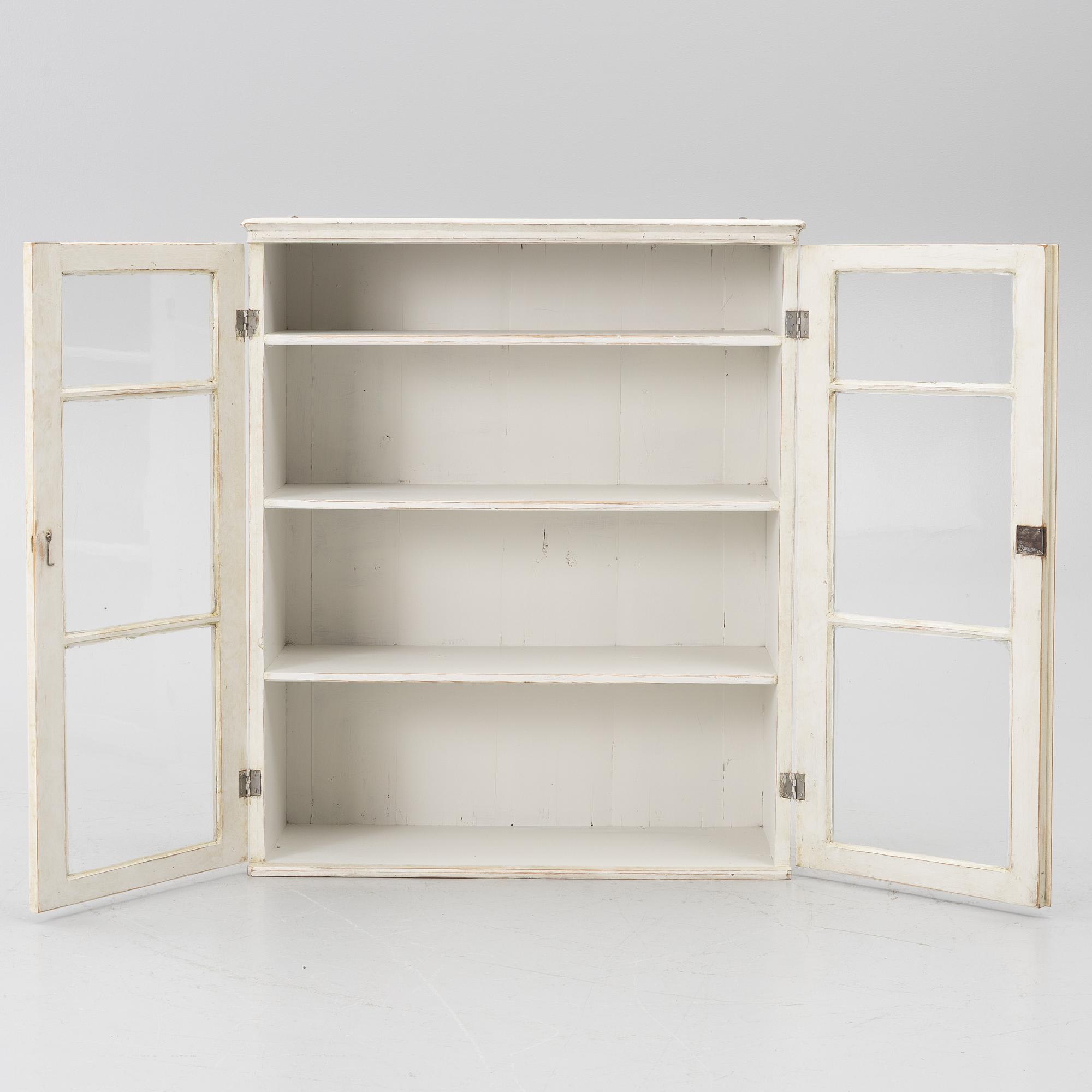 Wall-mounted cabinet, early 20th century.