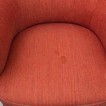 FÅTÖLJER, ett par. "Samsas", Carl Malmsten, 1900-talets andra hälft.