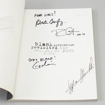 VARIOUS PHOTOGRAPHERS, book, "Blank Generation Revisited the Early Days of Punk Rock", 1997.