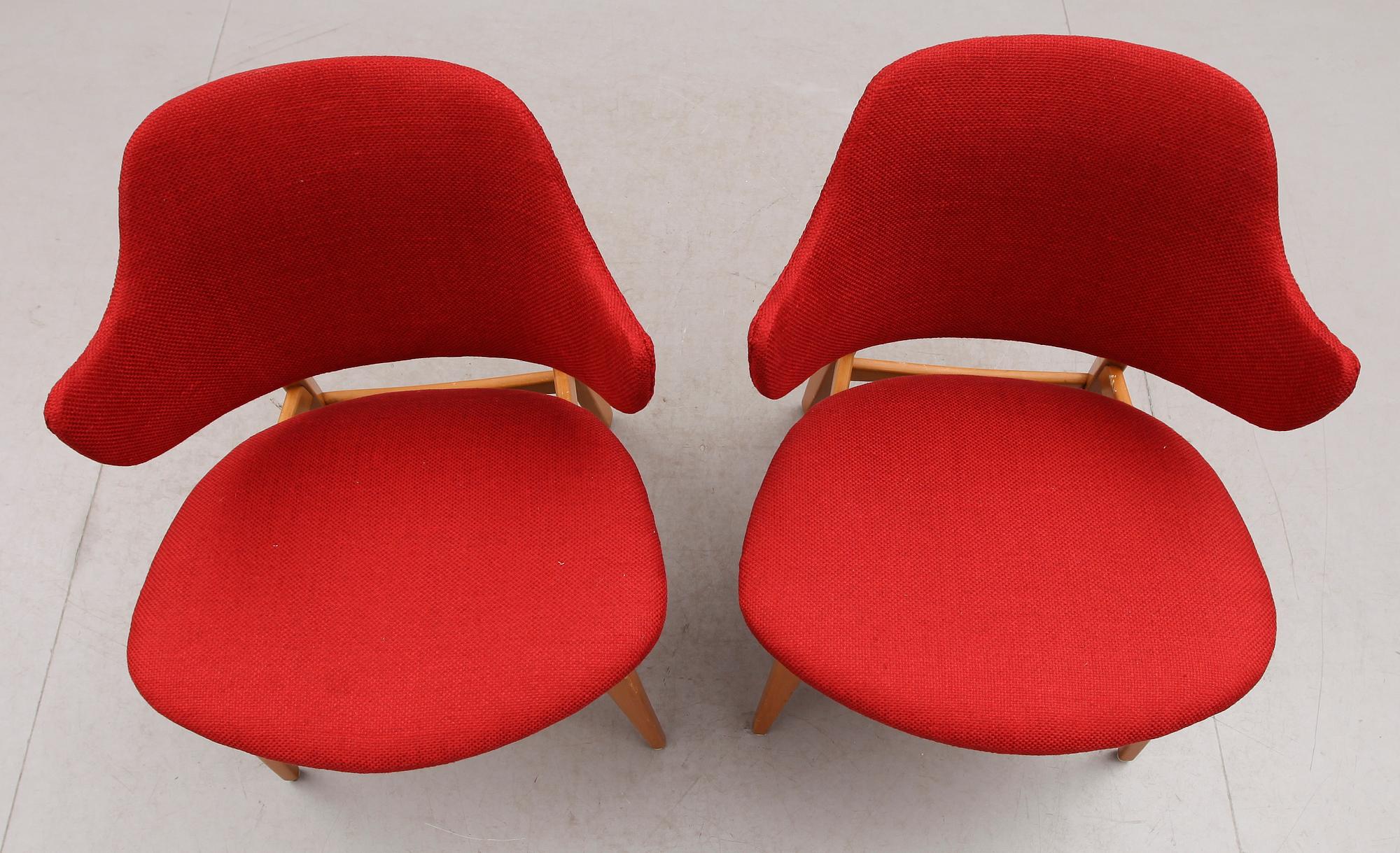 KARMSTOLAR, 1 par, "Winni", IKEA, 1900-talets mitt.