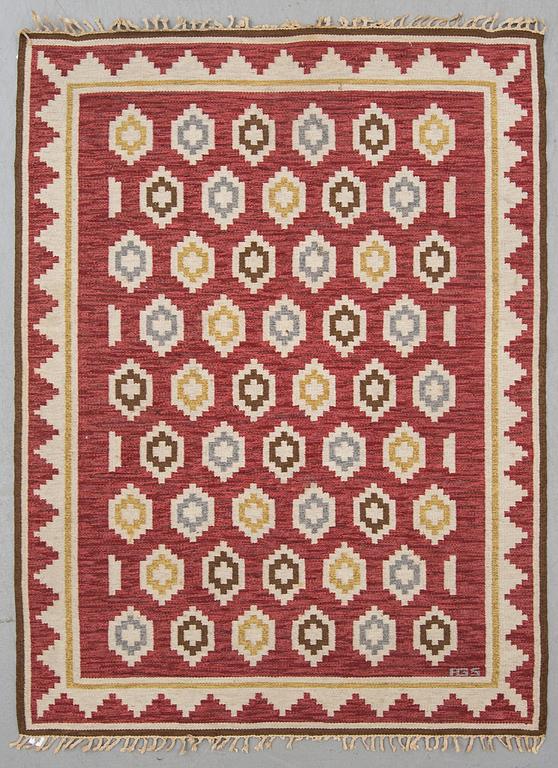 MATTA, rölakan, signerad AGS (Anna-Greta Sjöquist), ca 252 x 188 cm.