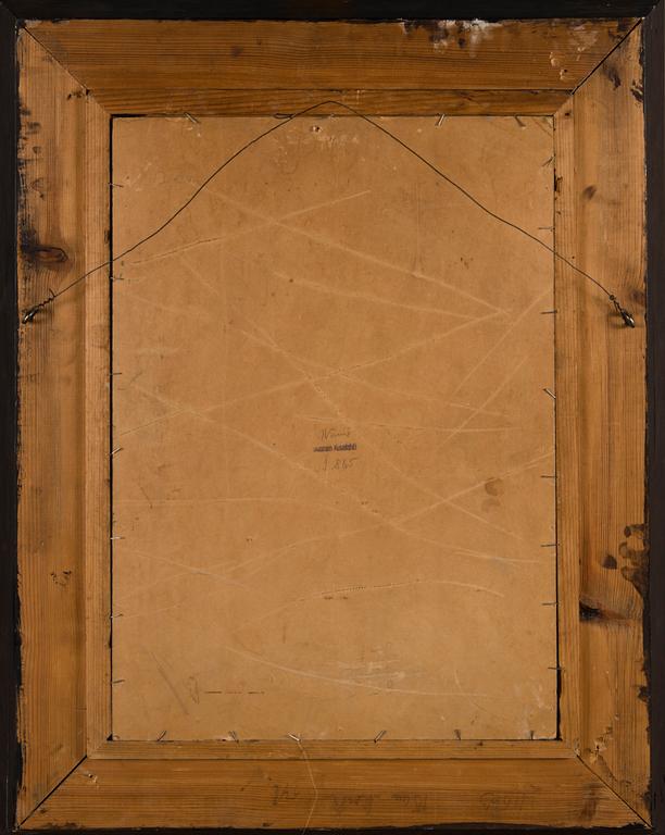 AARNO KARIMO, gouache, signed.