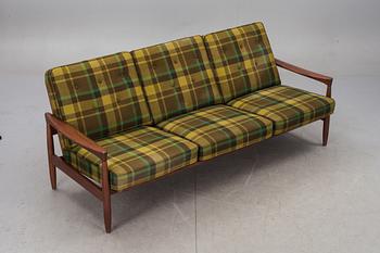 SOFFGRUPP, 2 delar. "Kolding", Erik Wørtz, 1960-tal.