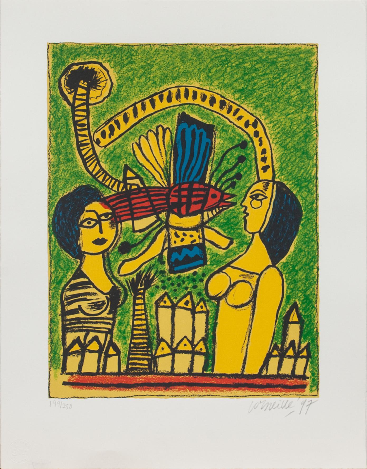 BEVERLOO CORNEILLE, färgserigrafi, signerad och numrerad 199/250.