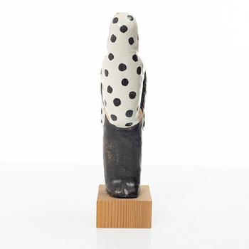 Lisa Larson, a stoneware sculpture, "Friends", K-Studion, Gustavsberg.