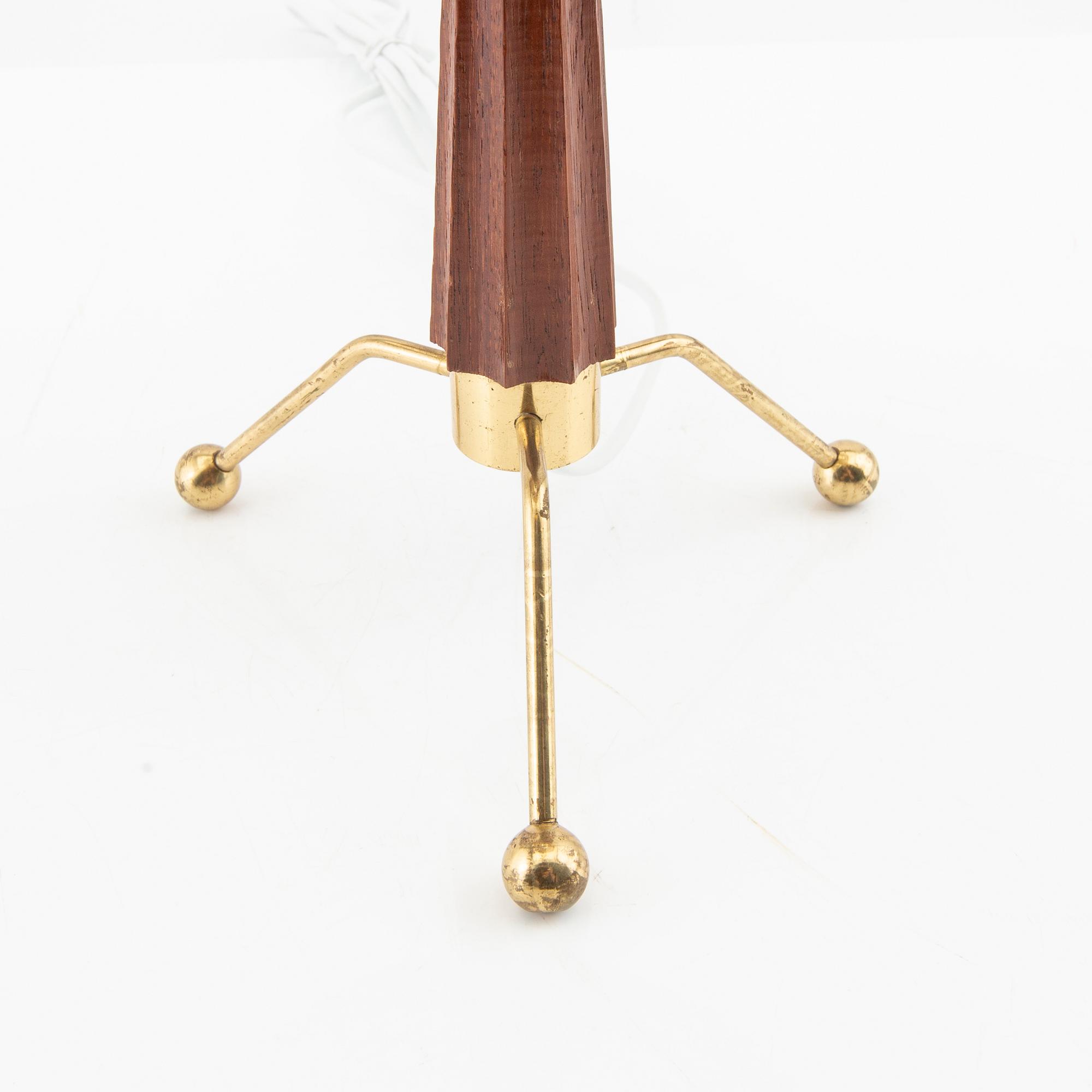 Bordslampa 1900-talets mitt.
