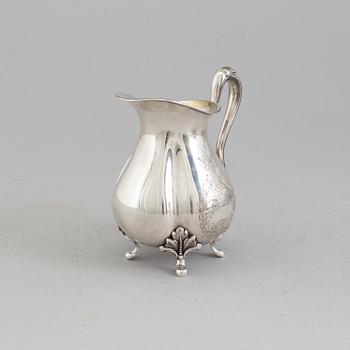 KAFFESERVIS, 3 delar , silver. GAB, Stockholm, 1937.