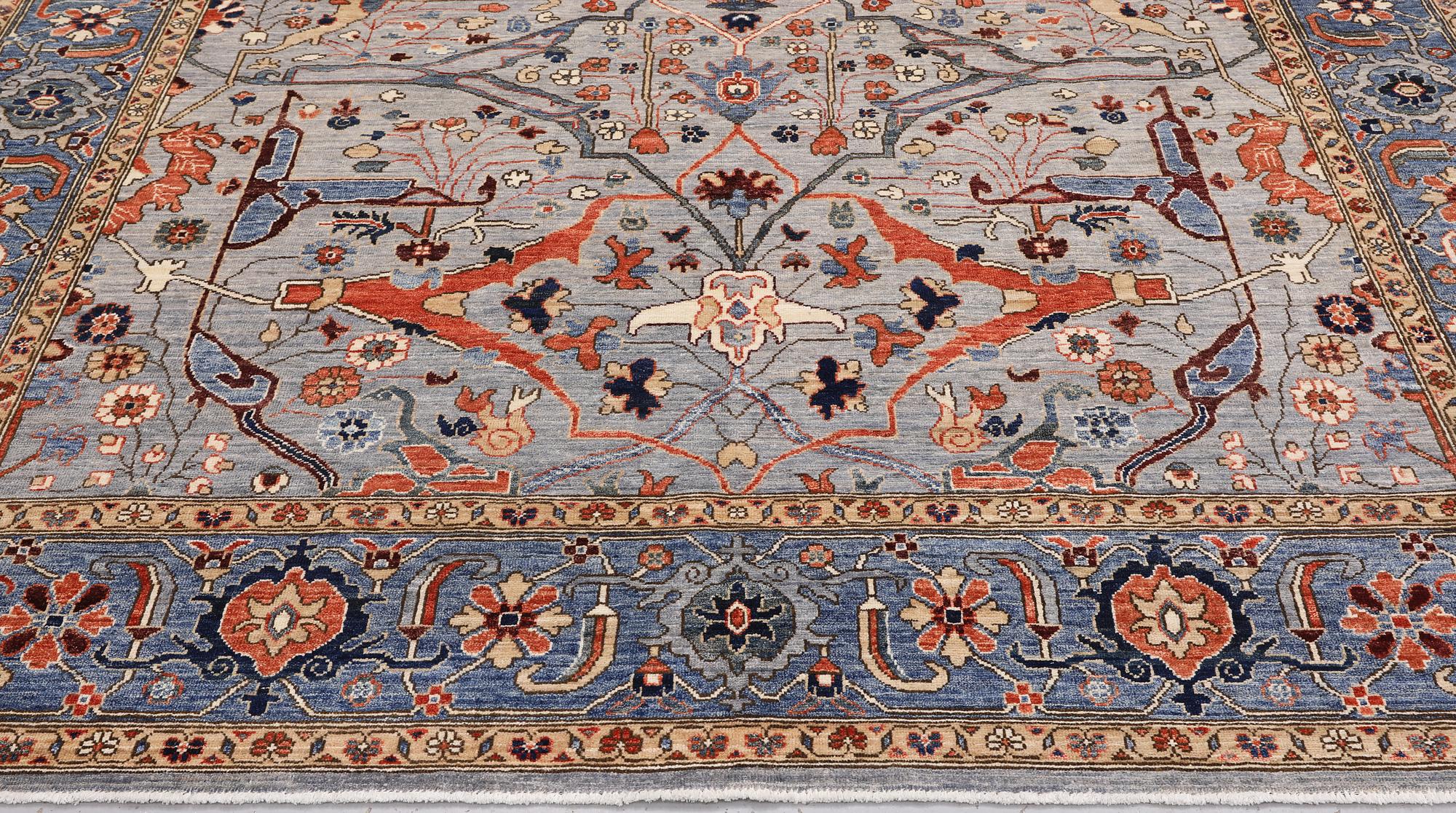 Rug, Ziegler, Heriz design, 299 x 245 cm.