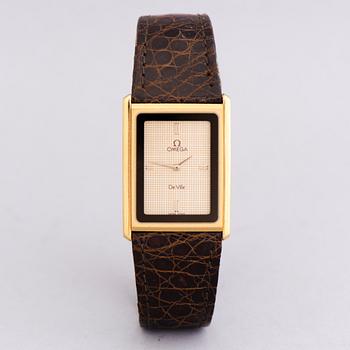 OMEGA, De Ville, armbandsur, 24 x 28.5 (32,5) mm.