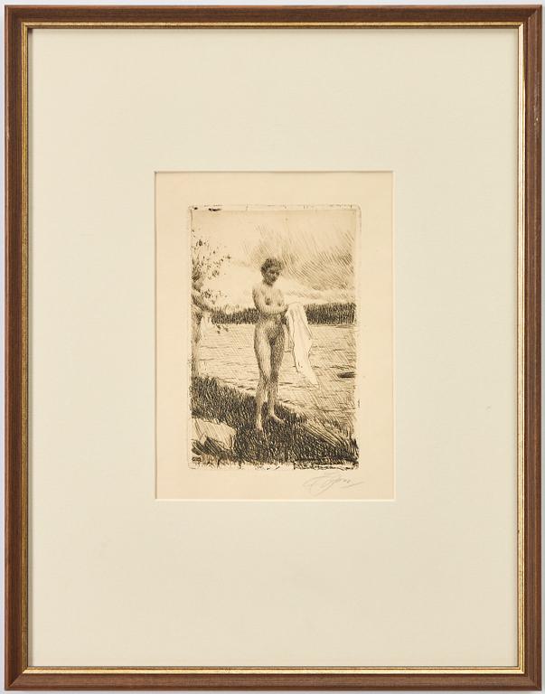 Anders Zorn, "Dalälven" translates to "The Dalälven" in English.