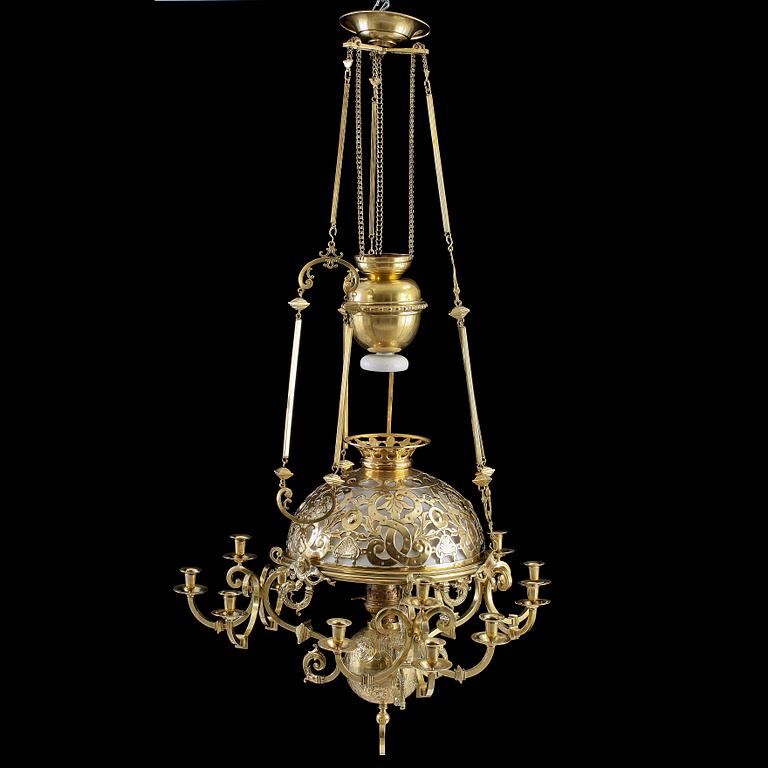 TAKFOTOGENLAMPA, 1800/1900-tal.