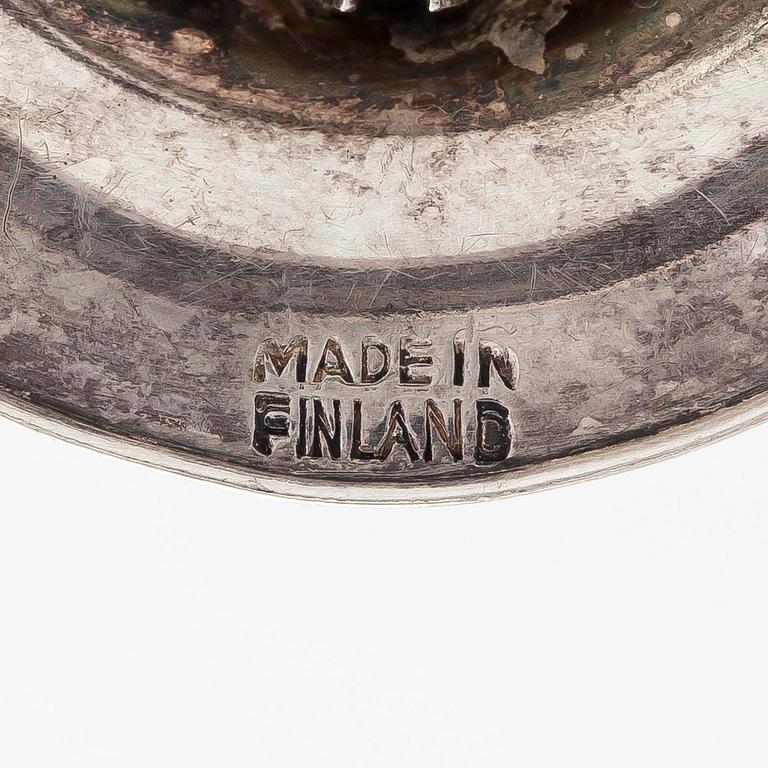 Owe Johansson, ring, sterlingsilver, Helsingfors 1972.