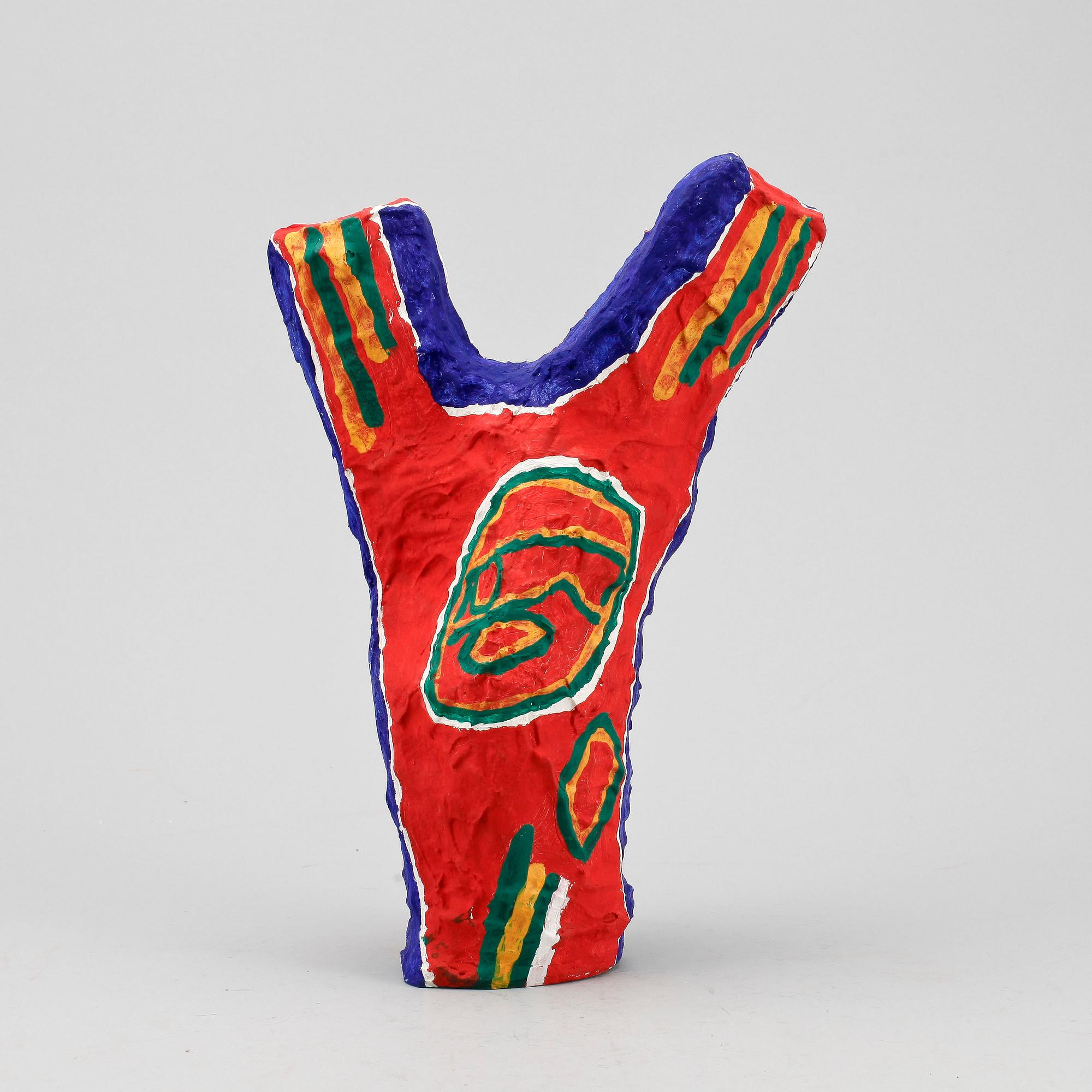 BENGT LINDSTRÖM, skulptur, bemålat gips. Sign och numr /245/250.