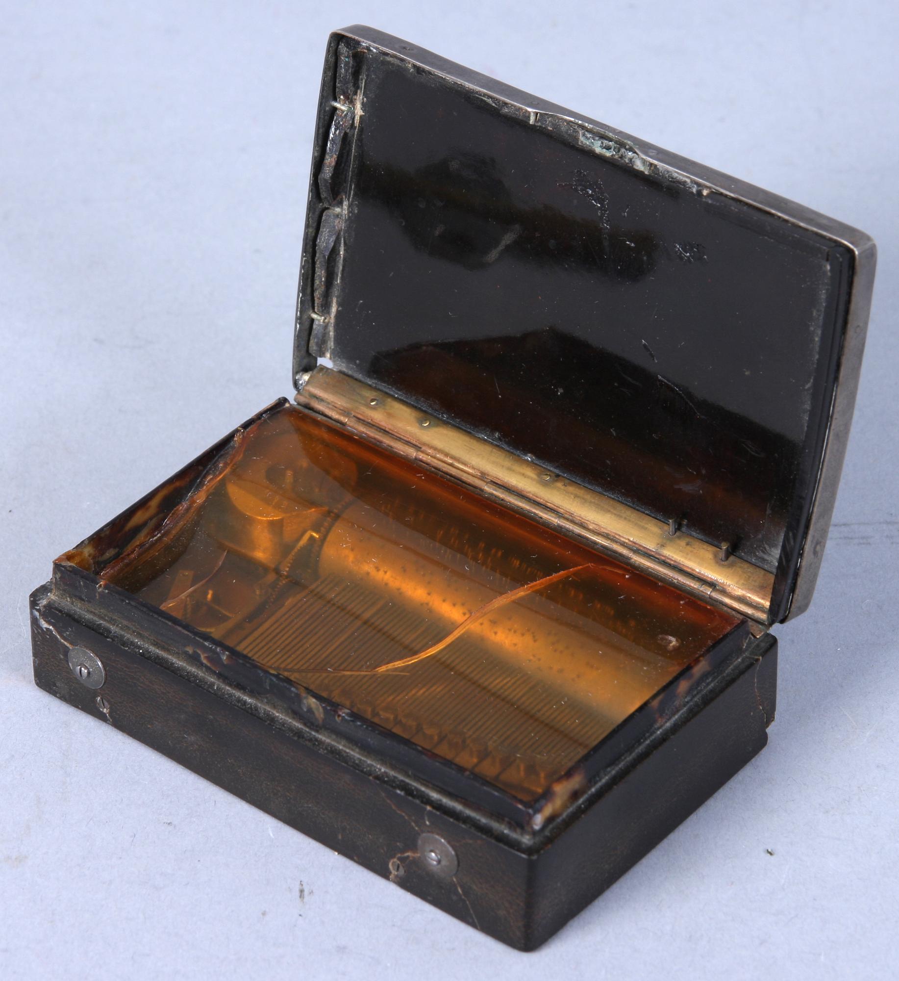 SPELDOSA, 1800/1900-tal.