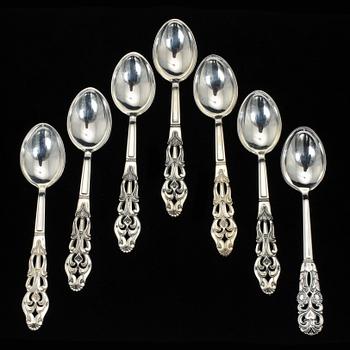 KAFFESKEDAR, 26 st, silver, Ceson, Göteborg, 1900-talets sista hälft. Vikt 346 g.