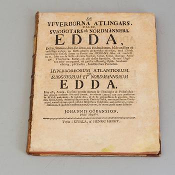 A BOOK, Johan Göransson, Uppsala 1746.