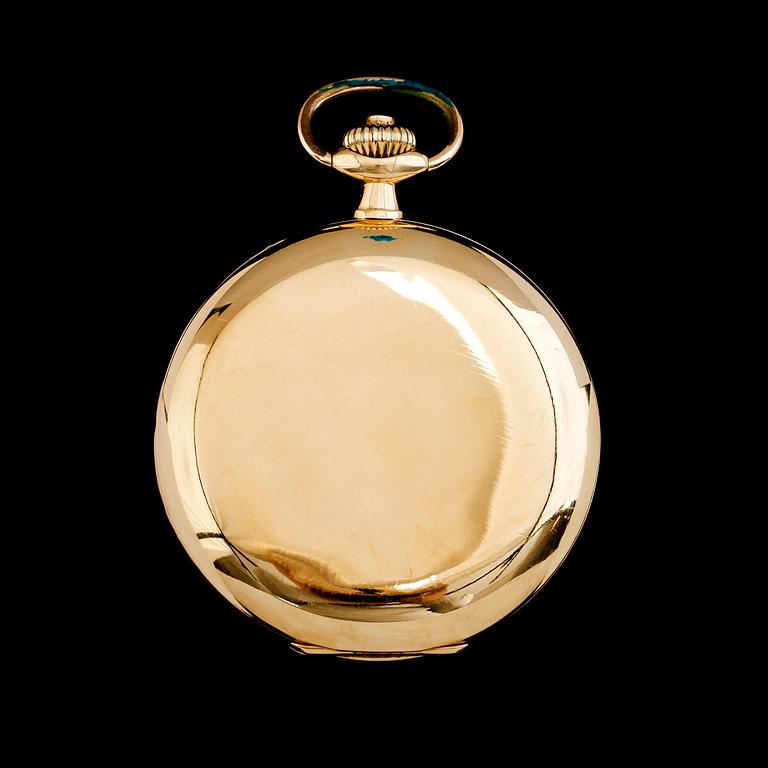 FICKUR, 18K guld, savonett, Omega, 1900-talets första hälft.