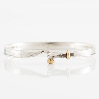 Vivianna Torun Bülow-Hübe, armband sterlingsilver, för Georg Jensen.