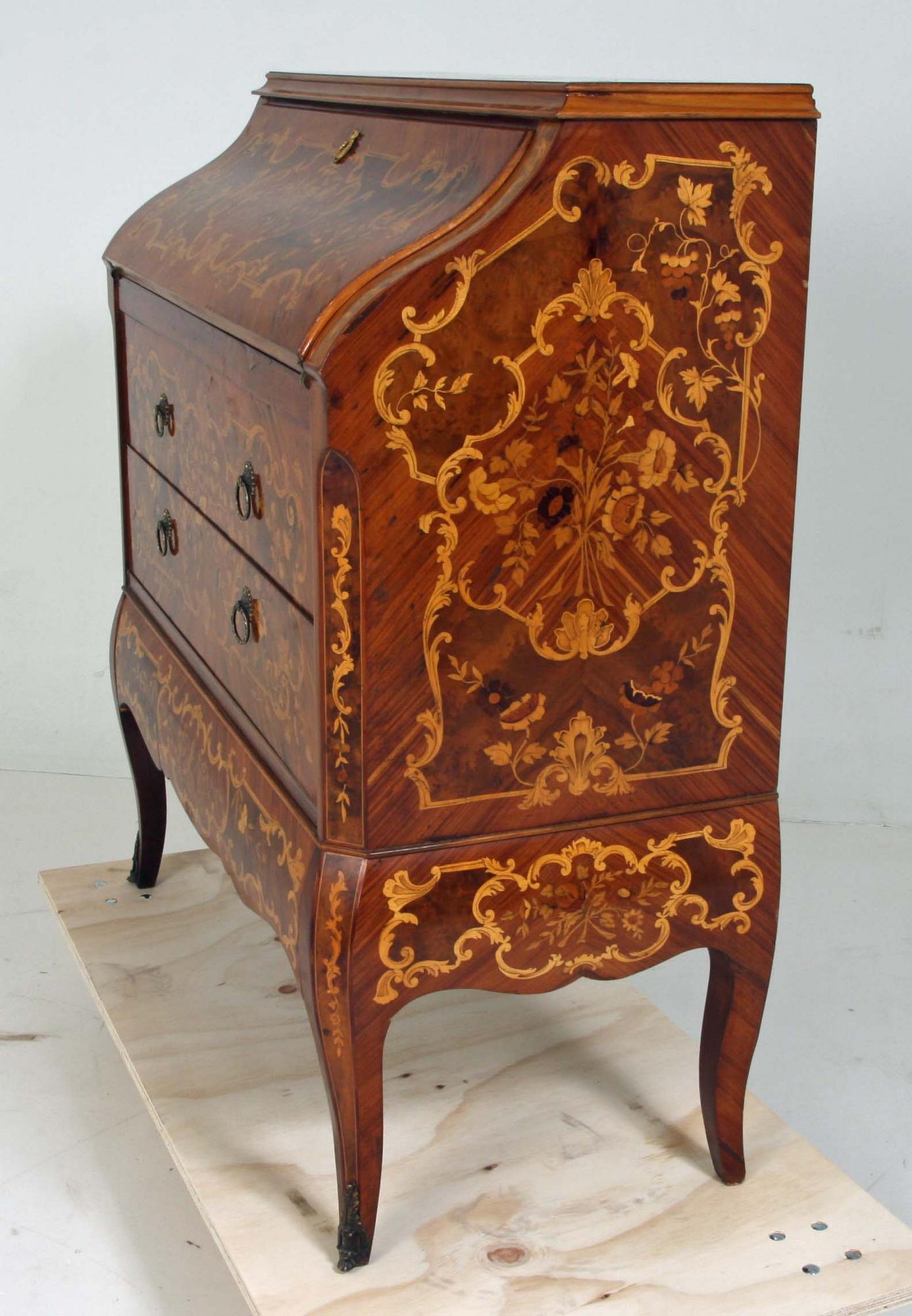 SEKRETÄR, Louis XV-stil.