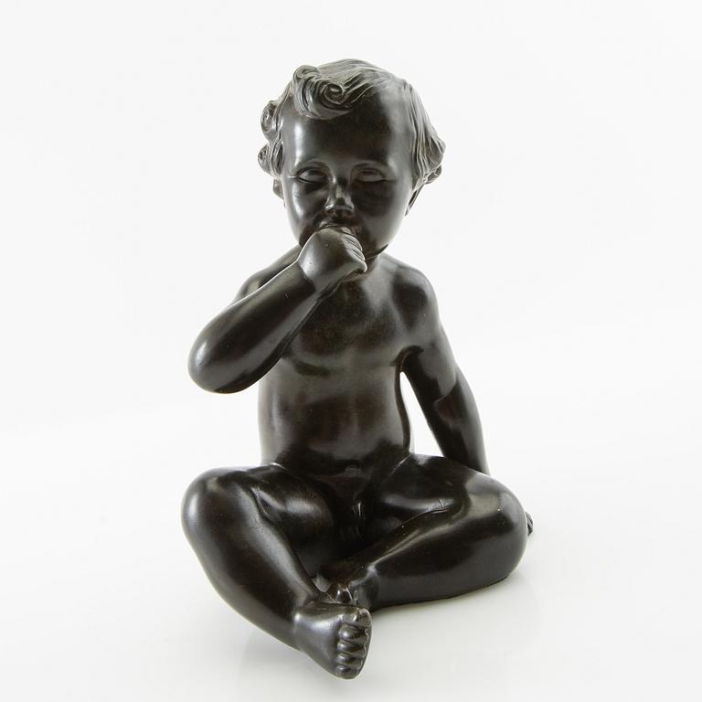 Just Andersen, sculpture With the Thumb in the Mouth.