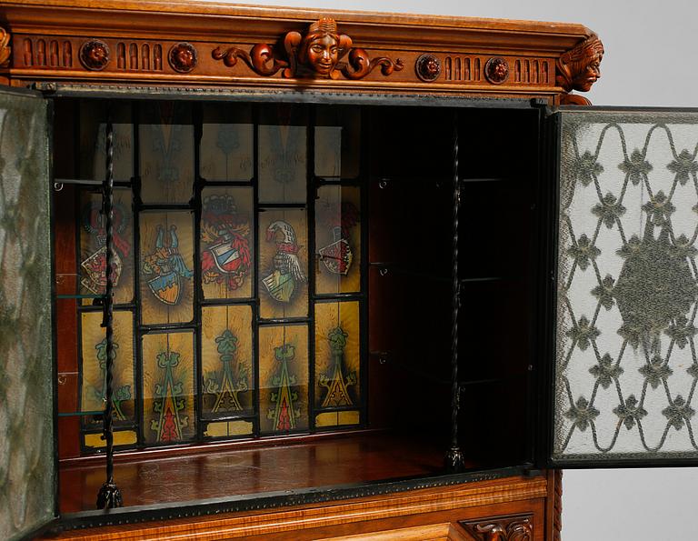 BARSKÅP, barockstil, 1900-talets andra hälft.