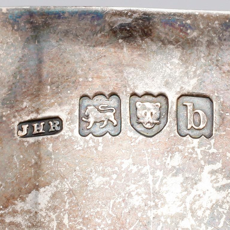 SILVERFÖREMÅL, 3 del, London 1800-tal. Vikt ca 160 gram.