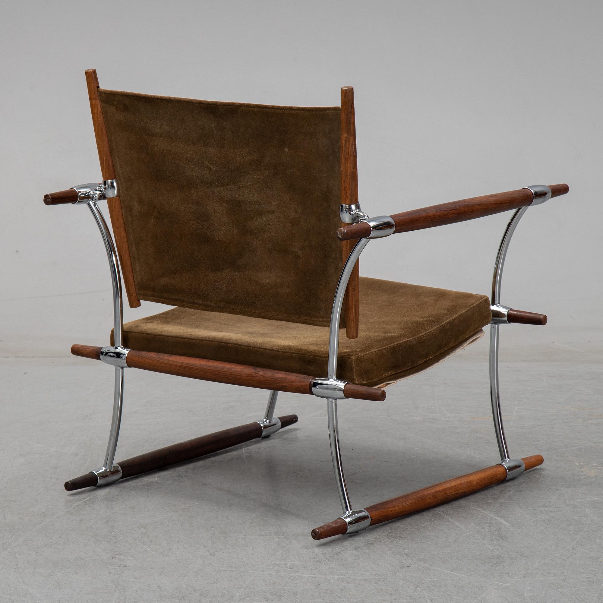 Jens Quistgaard, fåtölj, "Stokke"-serien, Nissen, Denmark.