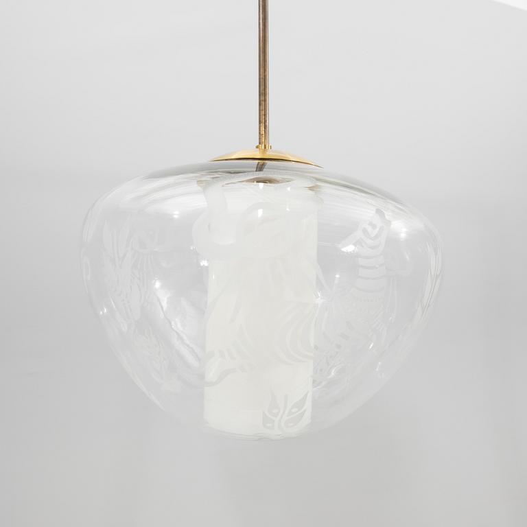 A Swedish Modern, ceiling lamp, 1940s.