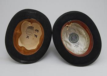 HATTAR, 2 st, bl.a Stetson, 1900-talets första hälft.