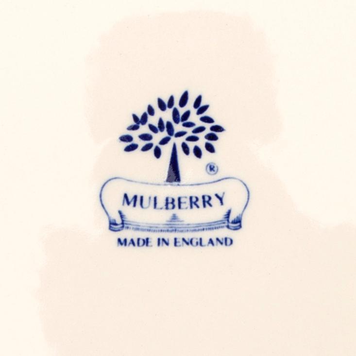 Servis 29 dlr Mulberry England flintgods 1900-talets senare del.