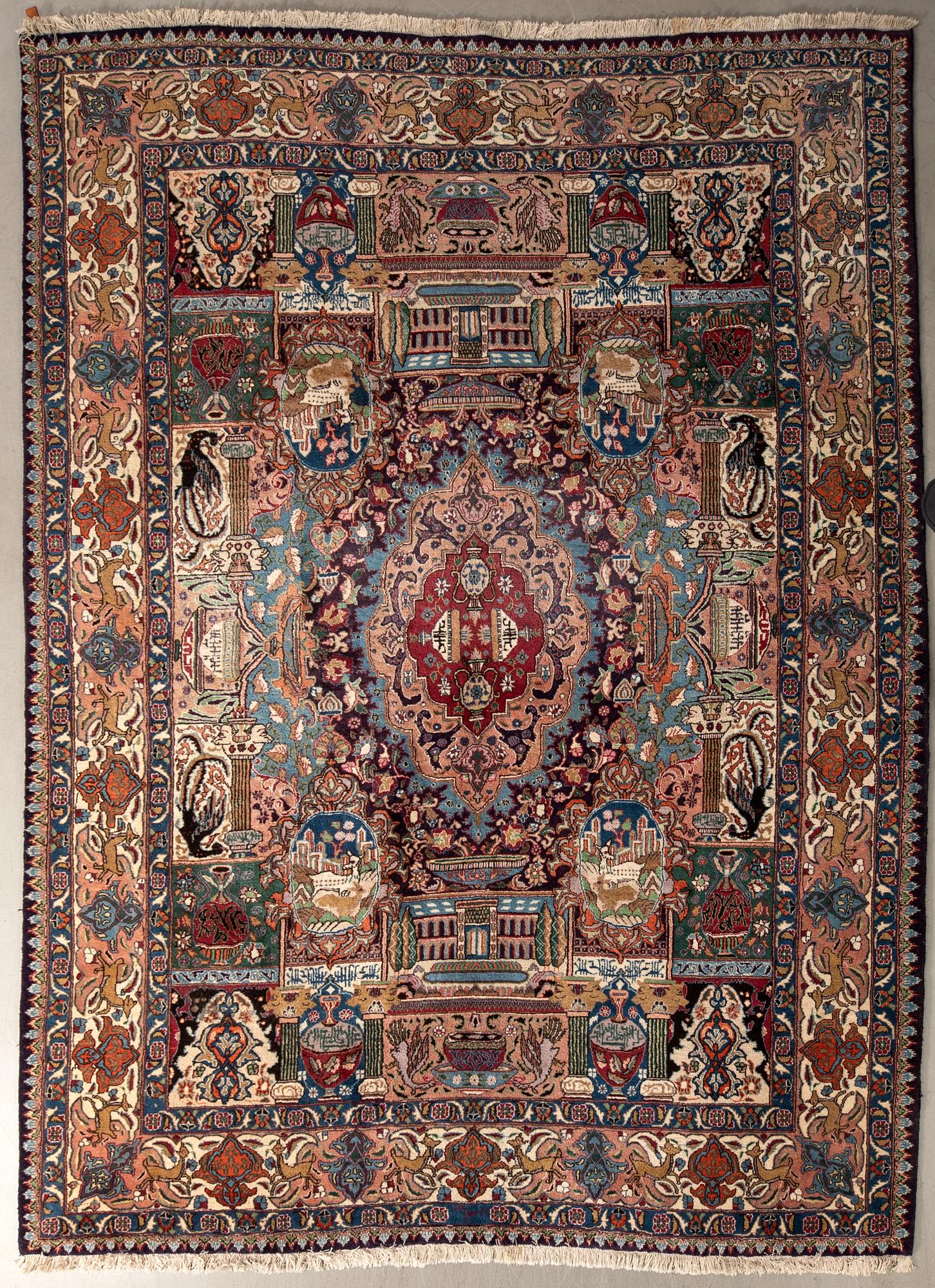 Carpet, Kashmar old approx. 390x294 cm.