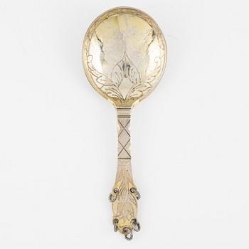 A Swedish Silver Spoon, mark of Johan Gadd, Piteå 1764.