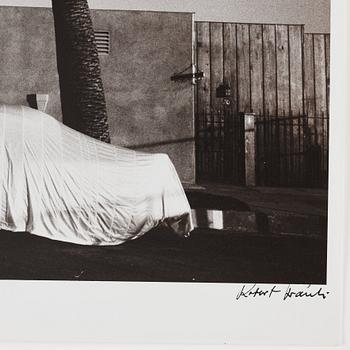 Robert Frank, "Covered Car, Long Beach, California", 1956.