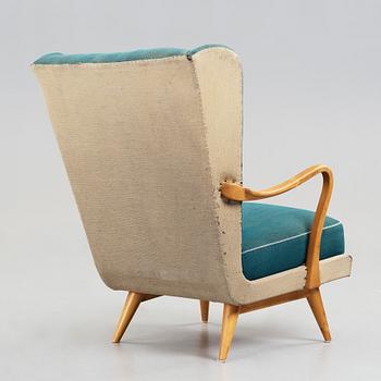 A mid 20th century easy chair by Gemla, Diö.